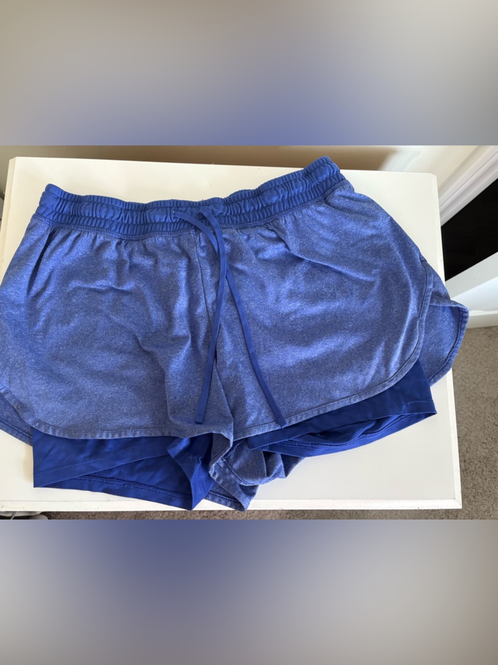 Champion Royal Blue Athletic Shorts double lined
